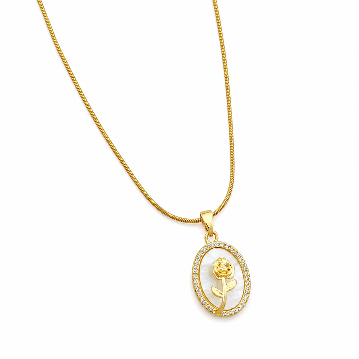The Rose Garden Pendant Necklace