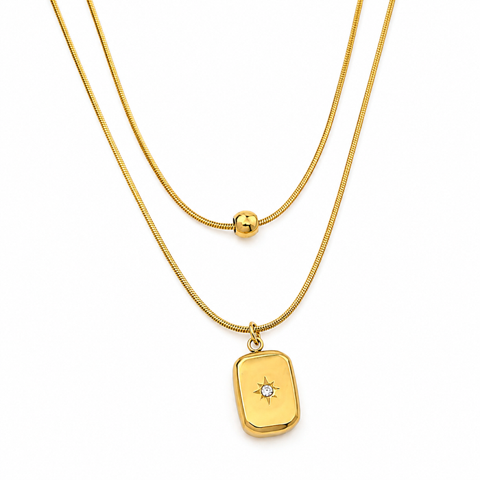 Celeste Star Layered Neckpiece