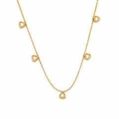 The Heartbeat Charm Necklace