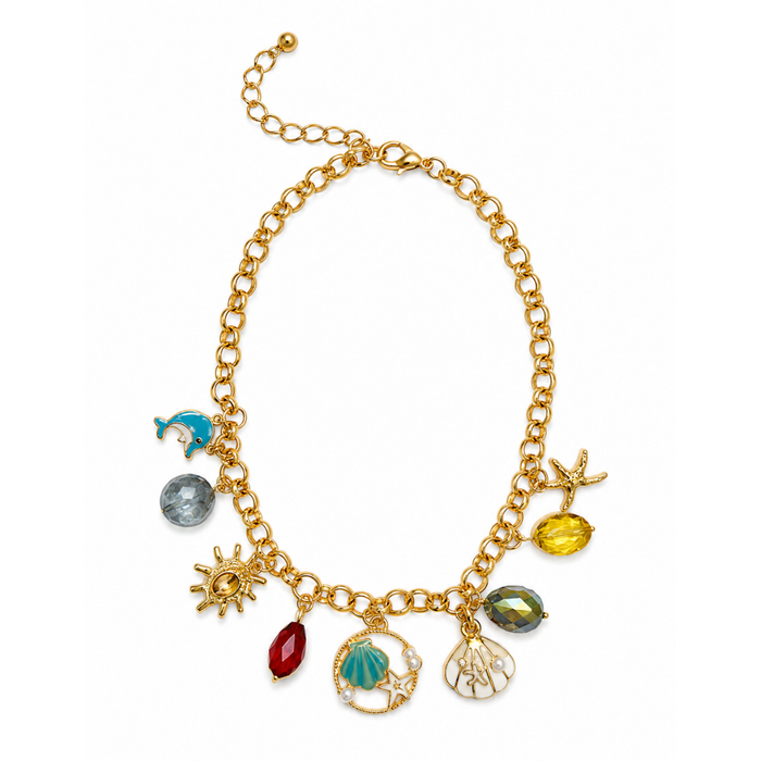 Ocean Treasure Charm Necklace