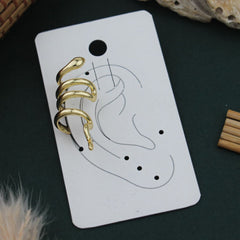 Gold-Tone Multi-Band Ear Cuff