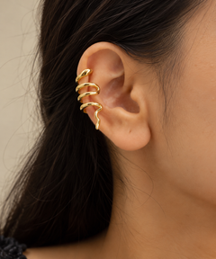 Gold-Tone Multi-Band Ear Cuff